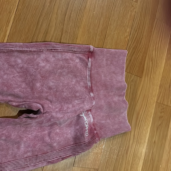 Sugar Popped Women's Sz S Berry Pink Cropped Top & Legging Extreme Lift Set - Picture 9 of 16